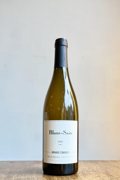 Arnaud Combier 'Blanc-Sain' 2022 Chardonnay Biologisch natuurlijk