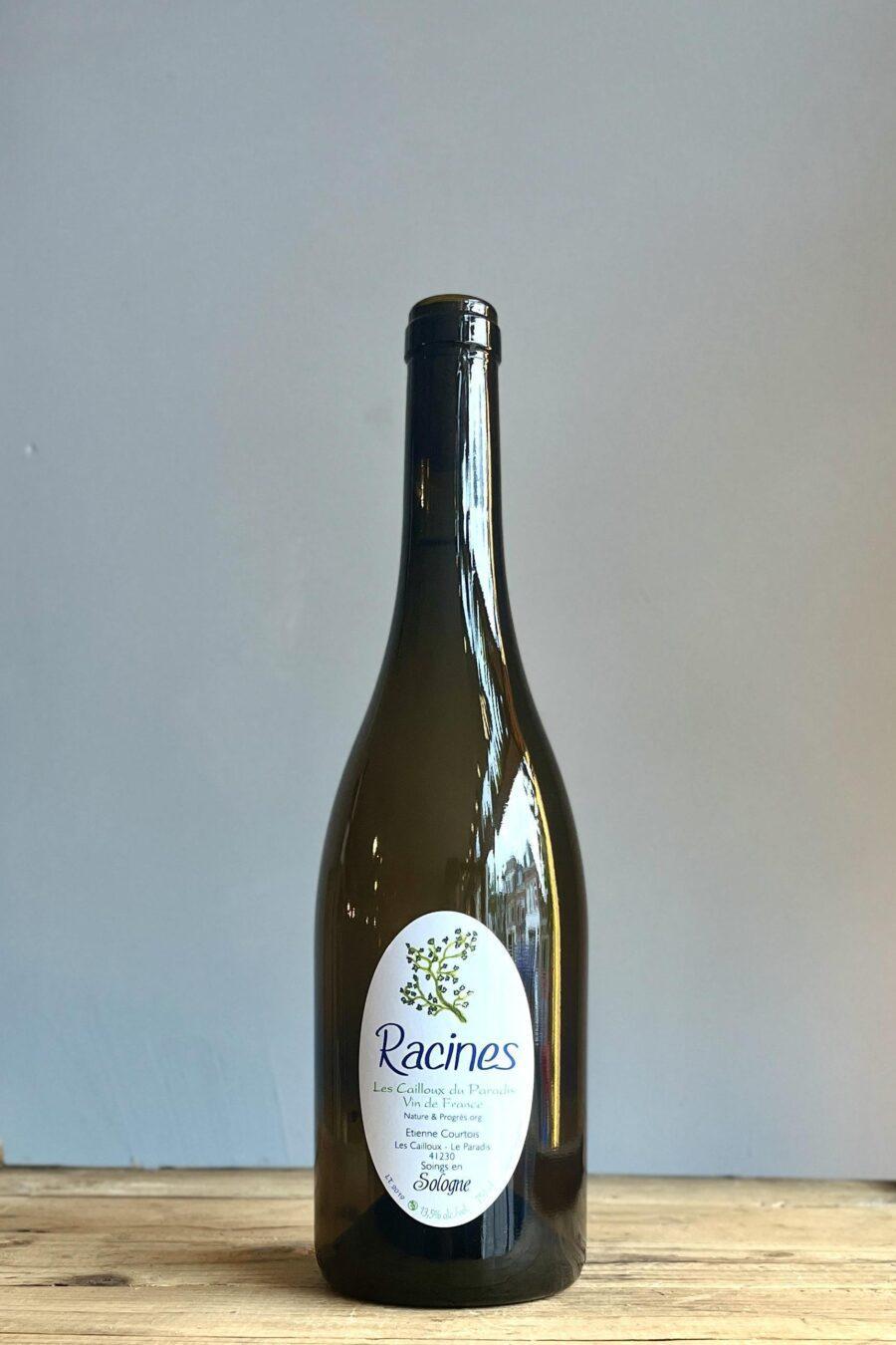 Etienne Courtois ‘Racines’ Blanc Sauvignon Blanc Chardonnay Menu Pineau Romorantin Sologne