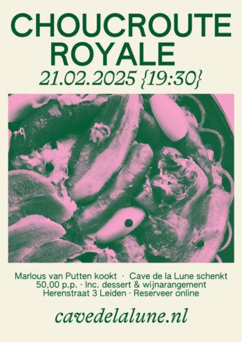 CHOUCROUTE ROYALE met Marlous van Putten