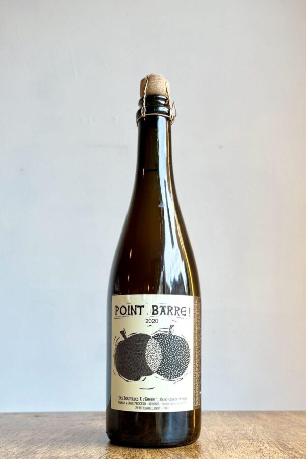 Des Bouteilles a l’Amere ‘Point Barre’ Brut 2020