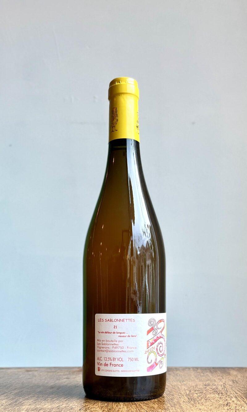 Oranje wijn Chenin Blanc Loire Anjou Biodynamisch geen sulfiet