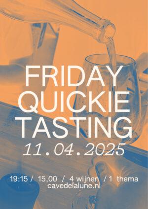 11.04 Friday Quickie Tasting