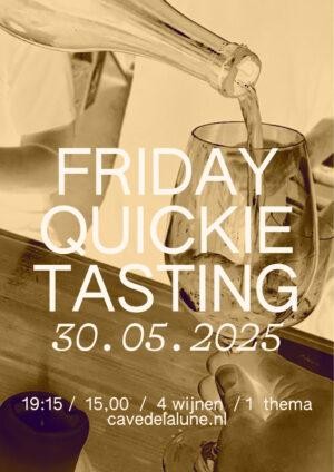 30.05 Friday Quickie Tasting