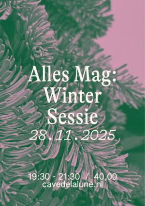 28.11 Alles Mag Proeverij: Wintersessie (Vrijdag)